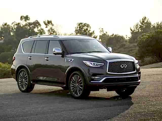 infiniti car list