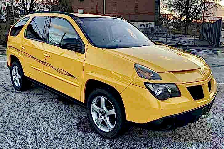 pontiac aztek car list